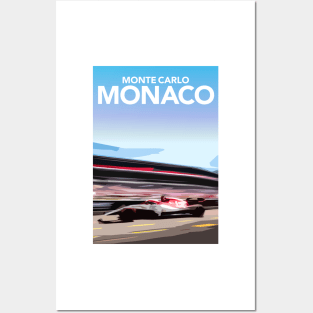 Monte Carlo Monaco Posters and Art
